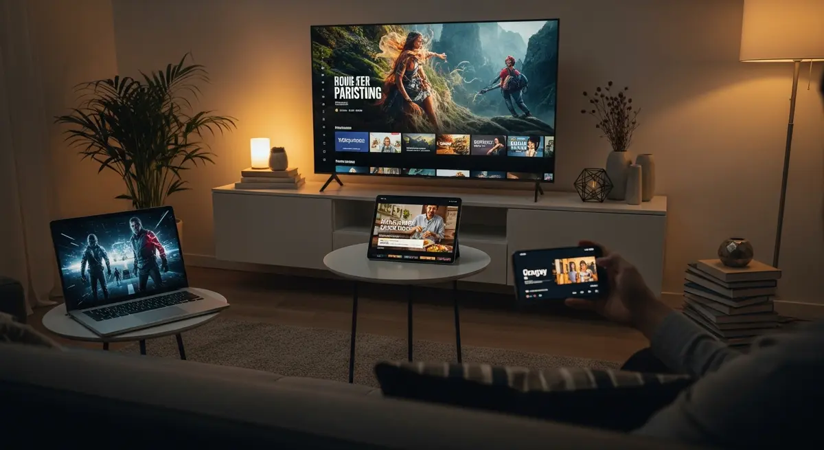 configuration streaming multi-appareils